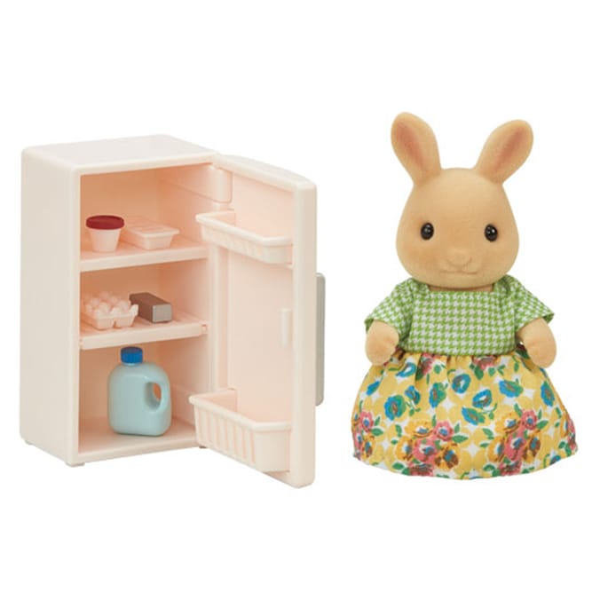 Sylvanian Families Sunny Rabbit Mother's Refrigerator Set