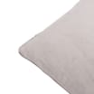 Home Collections Geo Velvet Cushion - Grey