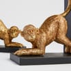 Ports of Call Monkey Bookend Set
