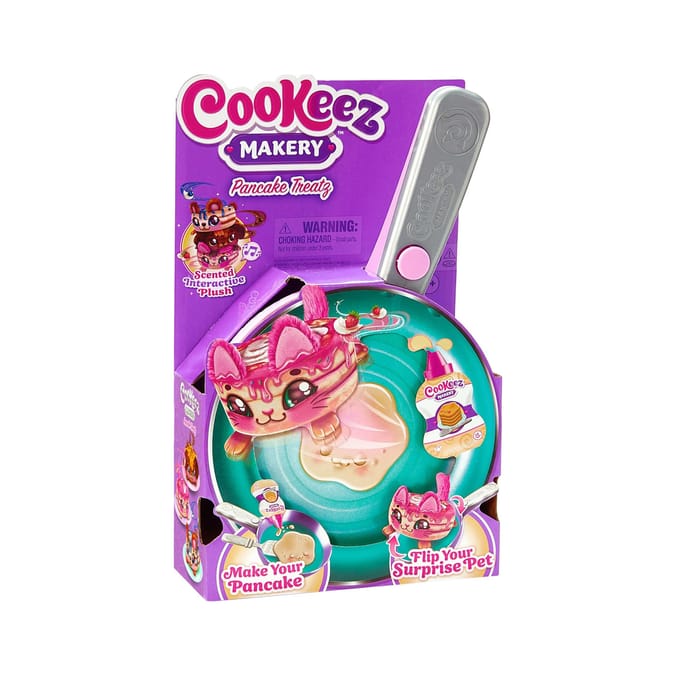 Cookeez Makery Pancake Treatz Surprise Scented Plush Playset