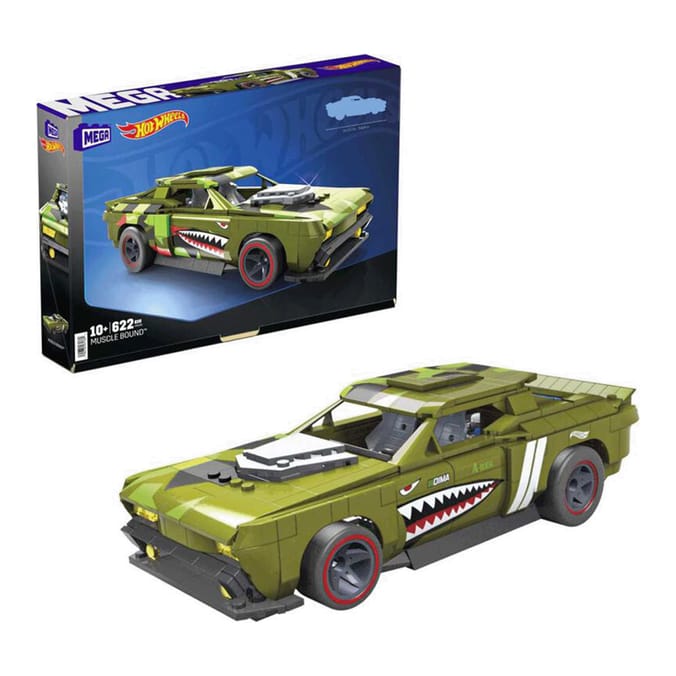Mega Hot Wheels Building Set 622 Pieces - Muscle Bound