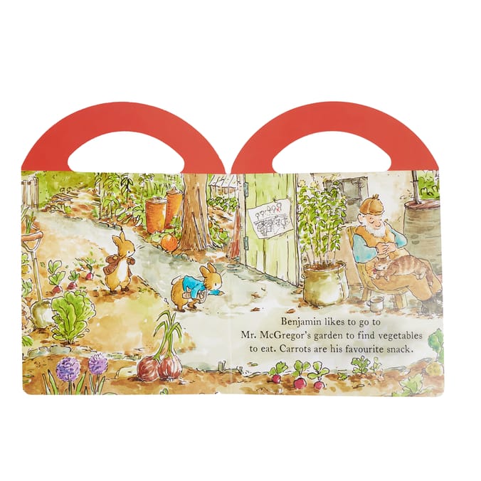 Peter Rabbit Carry Along Board Book - Benjamin Bunny