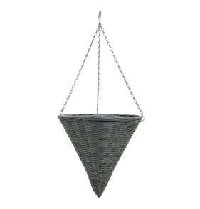 Jardin Polyratten Cone Hanging Basket