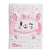 Disney Munchlings A4 Fluffy Notebook - White