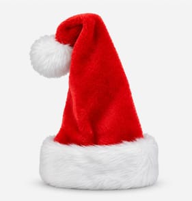 Sleigh Bells Santa Hat