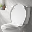 Bath Soft Close Toilet Seat - White