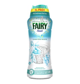 Fairy Fresh In Wash Scent Booster 37 Washes 495g - Almond Milk & Manuka Honey