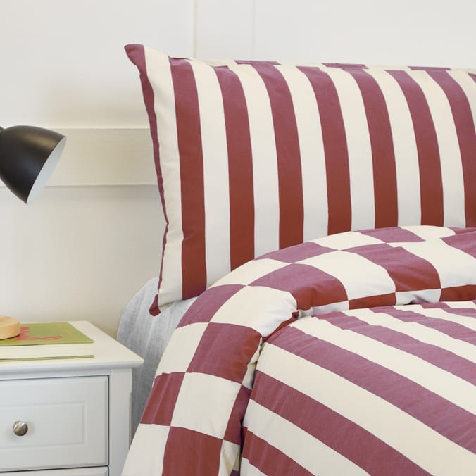 Home Striped Duvet Set
