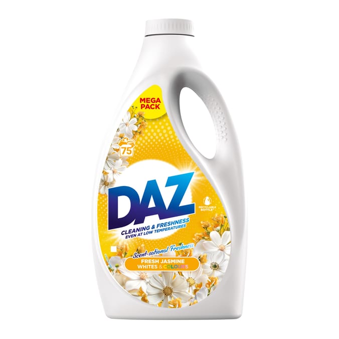 Daz Liquid Detergent 2.475 Litres 75 Washes - Fresh Jasmine