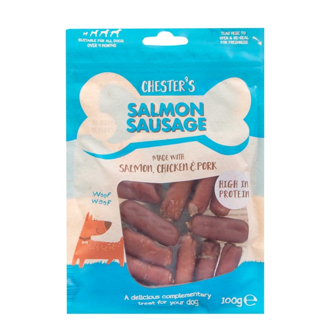 Chester's Salmon Sausage 100g