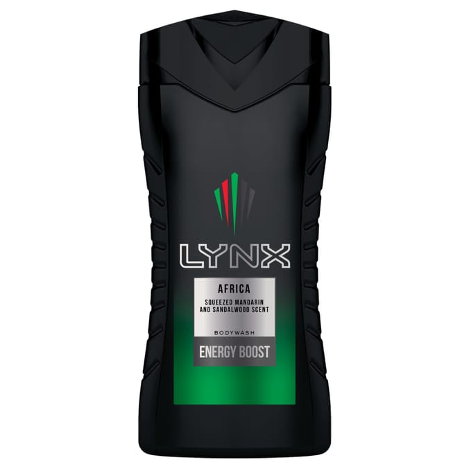 Lynx Body Wash 225ml - Africa