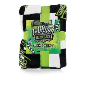 Beetlejuice Fleece Throw