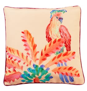 The Outdoor Edit Travellers Bazaar Cushion - Bird
