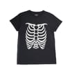 Hallow Scream Ladies Ribcage Printed T-Shirt