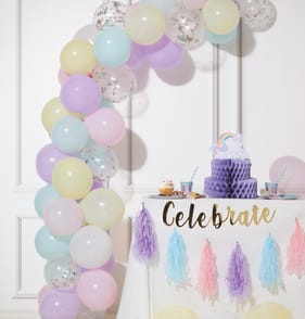 Let's Party Pastel Balloon Arch Kit