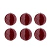  Festive Feeling 10cm Baubles 6 Pack