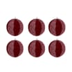 Festive Feeling 10cm Baubles 6 Pack