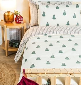Festive Feeling Christmas Tree Duvet Set