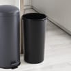 Utility Domed Pedal Bin 30l