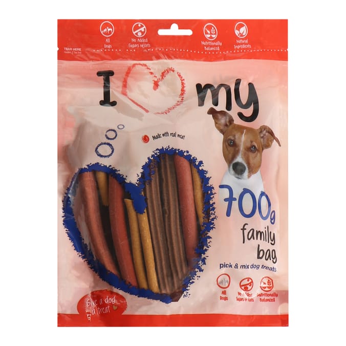 I Love My Pets Pick N' Mix Dog Treats 700g