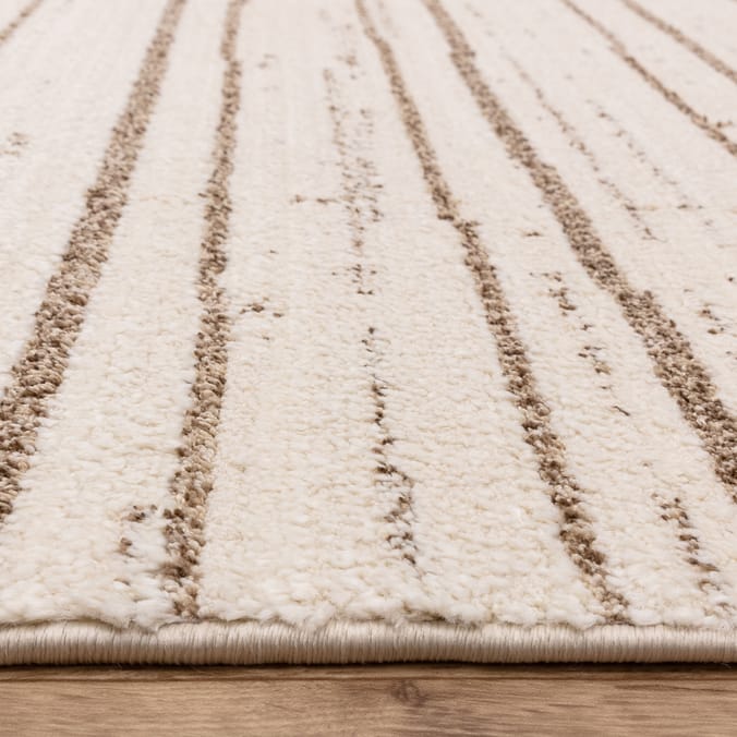 Asiatic Oslo Broken Stripes Rug OS04 - Cream/Natural