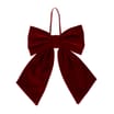 Winter Charm Medium Velvet Bow