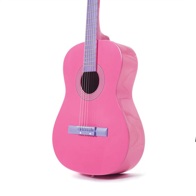 Classic 36" Junior Pink Guitar