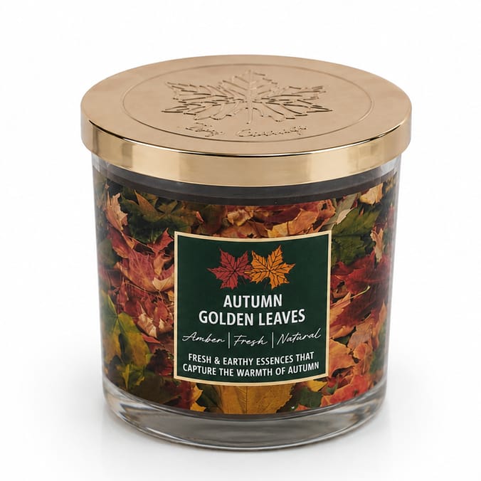 Ivy Cottage Fall Scented Candle 350g -  Autumn Leaves