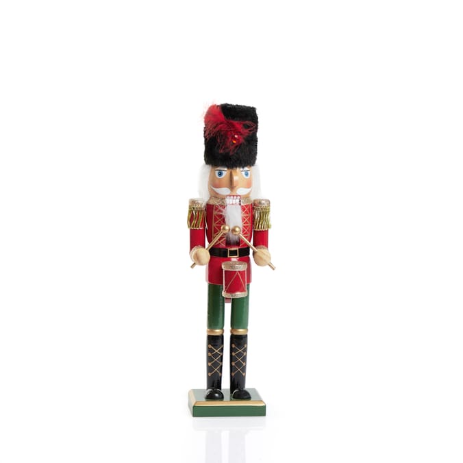 Festive Feeling 38cm Wooden Traditional Nutcracker