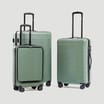 Salisburys Hard Shell Lisbon Expandable Suitcase - Green