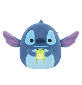 Squishmallows Disney Stitch Plush with Frog 20.5cm