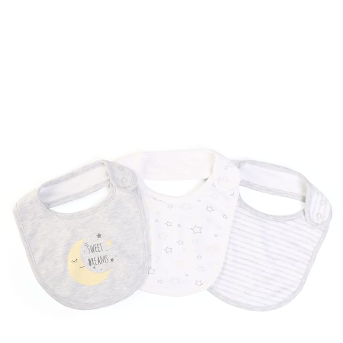 Pure Baby Baby Bib 3 Pack