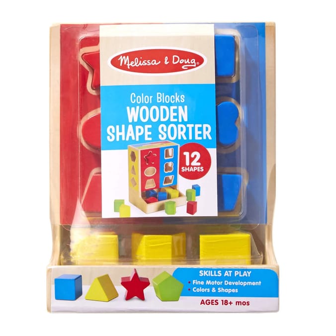 Melissa and doug shape top sorter
