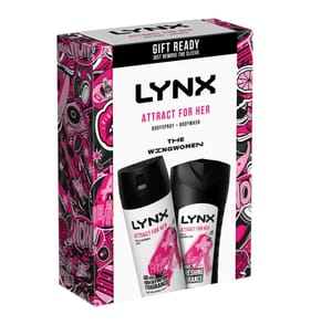 Lynx Body Spray Duo Gift Set -  Attract For Her