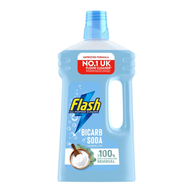 Flash Liquid Cleaner 1l - Bicarbonate Soda