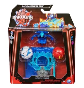 Bakugan Starter 3-Pack - Special Attack Bruiser, Octagon, Nillious