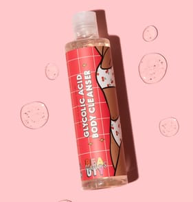 Mallows Beauty Glycolic Acid Body Cleanser Shower Gel 250ml