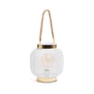 Home Collections Mesh LED Lantern - White