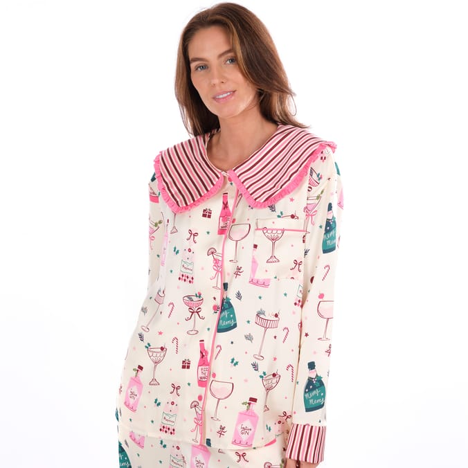 Originals Satin Festive Spritz Pyjamas