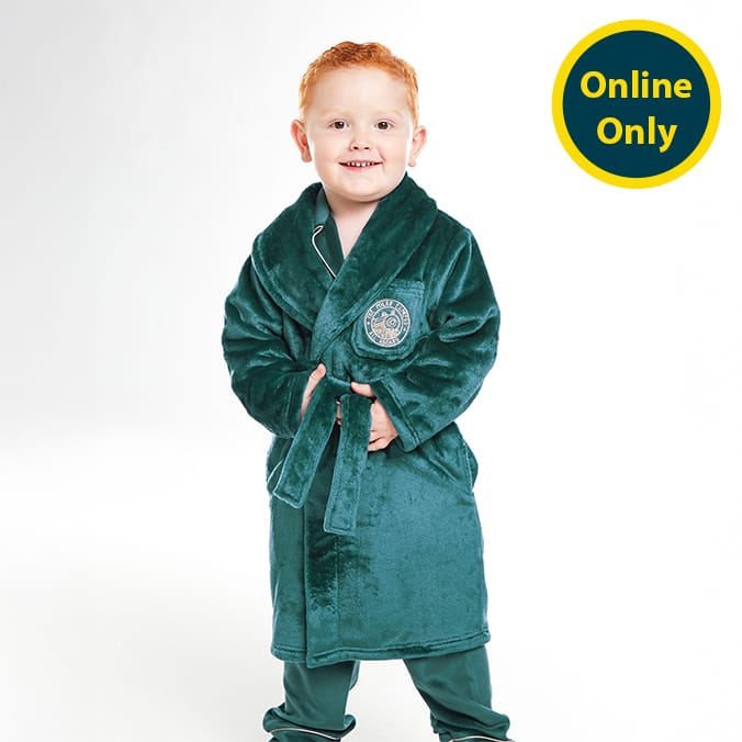 The Polar Express Younger Kids Dressing Gown Green