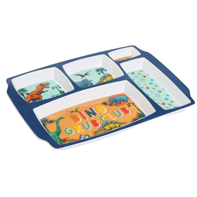 Scribble Pop Shop Kids 5 Section Meal Tray