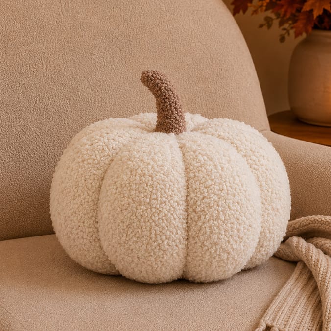 The Lifestyle Edit Harvest Pumpkin Cushion