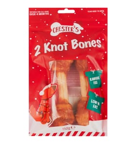 Chester's 2 Knot Bones 150g