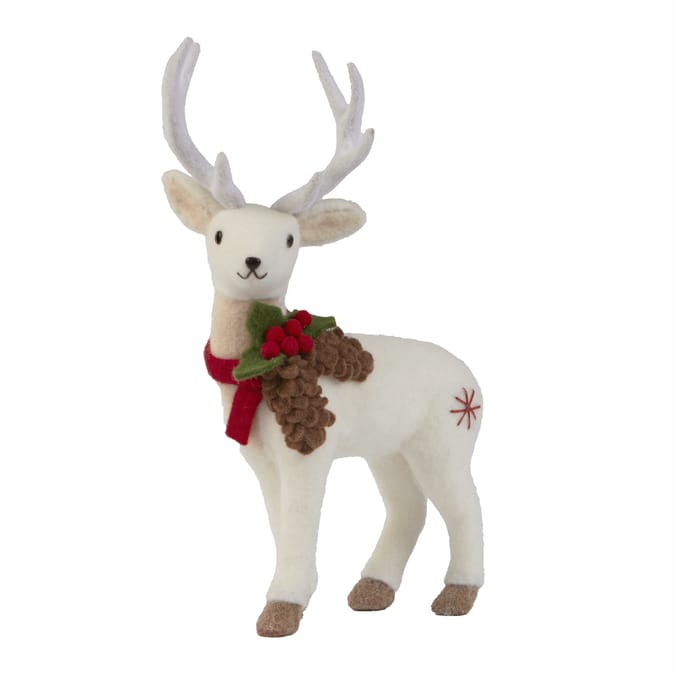 Winter Charm Felt Reindeer