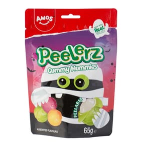 Amos Peelerz Gummy Mummies 65g