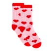 Originals With Love Ladies Fluffy Love Heart Socks - Size 3-7