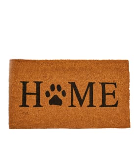 Home Collections Printed Word Coir Mat - Paw Print