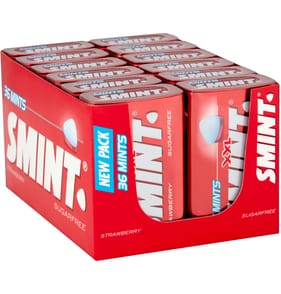 Smint Strawberry XXL 36 Mints 25g x12