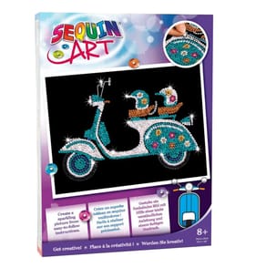Sequin Art - Scooter