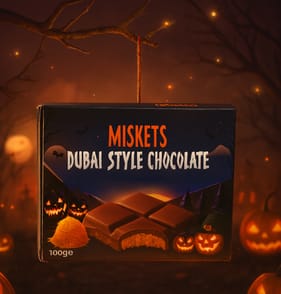 Miskets Halloween Dubai Style Chocolate 100g